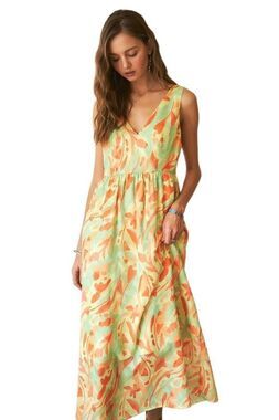 NWOT Vibrant Neon Maxi Dress Medium